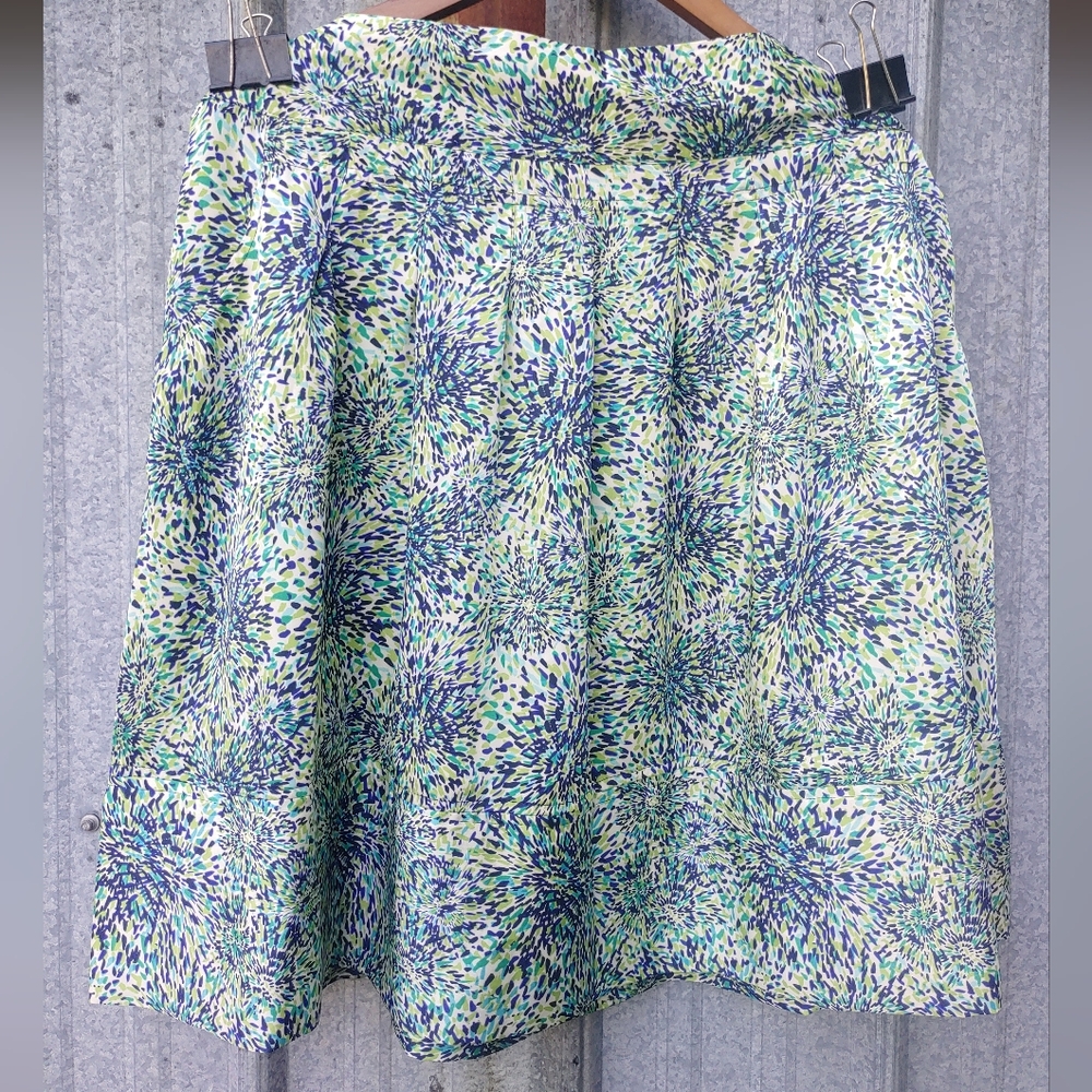Apostrophe Multicolor Skirt Abstract Fabric